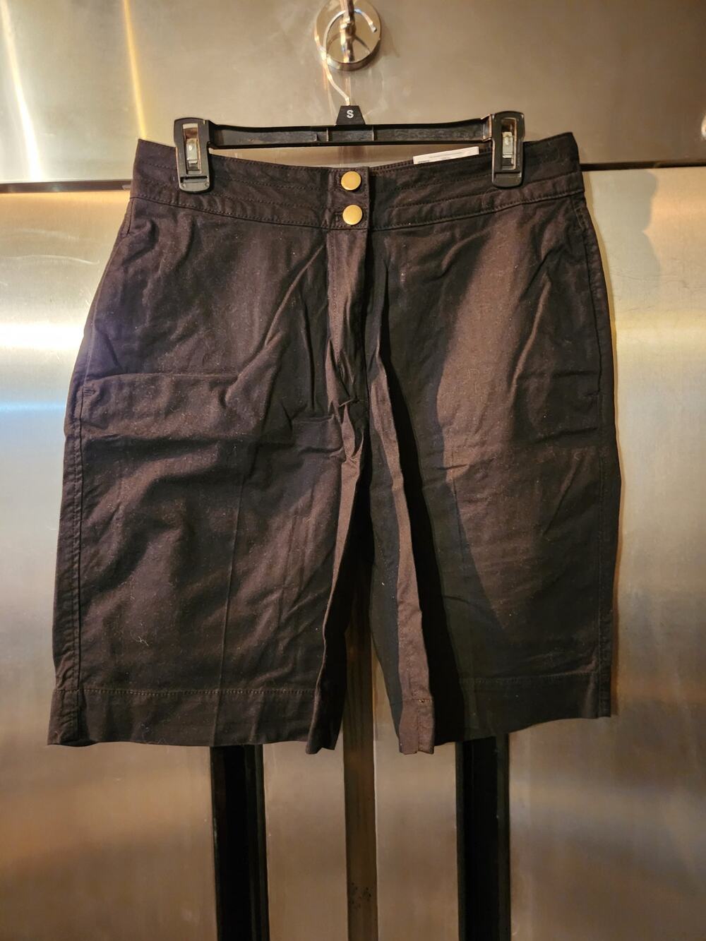 Croft & Barrow Bermuda Shorts Women's Size 10 Brown NWT Cargo Style